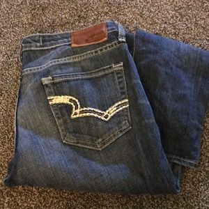 Big Star Rikki low rise crops